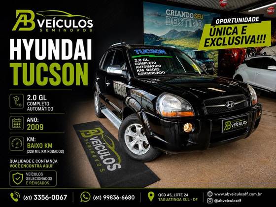 HYUNDAI TUCSON 2.0 MPFI GL 16V 142CV 2WD GASOLINA 4P AUTOMÁTICO HYUNDAI TUCSON 2.0 MPFI GL 16V 142CV 2WD GASOLINA 4P AUTOMÁTICO